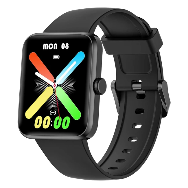 Montre Connectée Blackview W10E Cardiofréquencemètre Podomètre Musique Sport Tracker