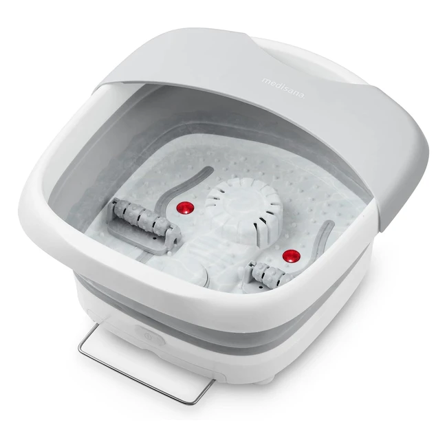 Medisana FS 886 Baño de Pies con Masaje, Calor, Plegable y Eléctrico - Talla 45