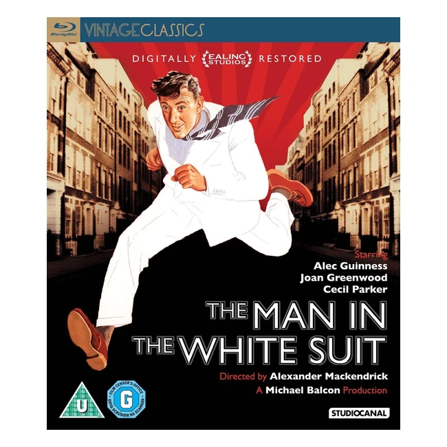 Classic Film: Man in the White Suit 1951 Blu-ray - Limited Edition