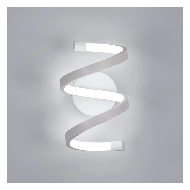 Lámpara de Pared LED 18W 2000lm - Goeco - Ref. 1234 - Luz Blanca Fría