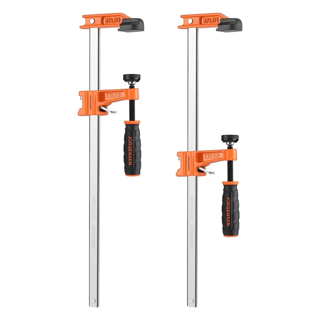 Serre-joints Jorgensen en métal, jeu de 2, force de serrage 136kg, ouverture 300mm