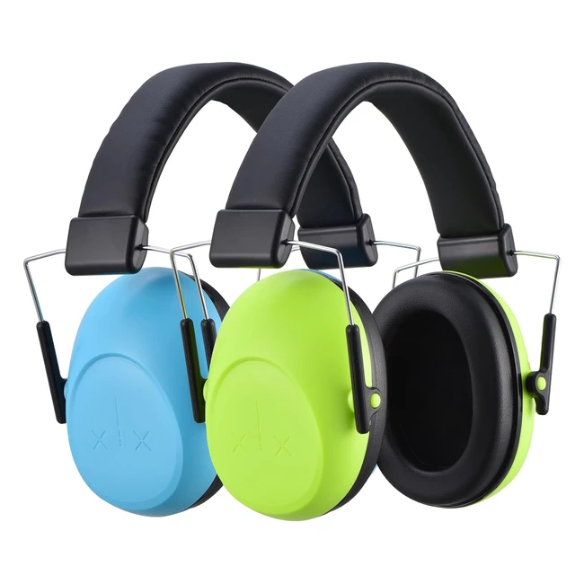 Casque antibruit enfant Hiear pliable rglable SNR 28dB garon fille 3-16 ans
