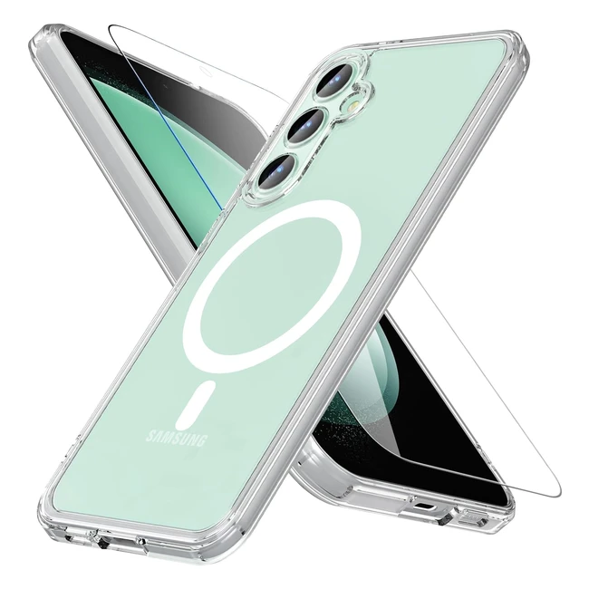 Coque Samsung Galaxy S23 FE 5G Magnétique avec Verre Trempé - Protection Militaire