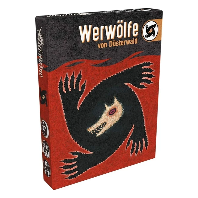 Zygomatic Werwölfe von Düsterwald Grundspiel Partyspiel 818 Spieler ab 10 Jahren