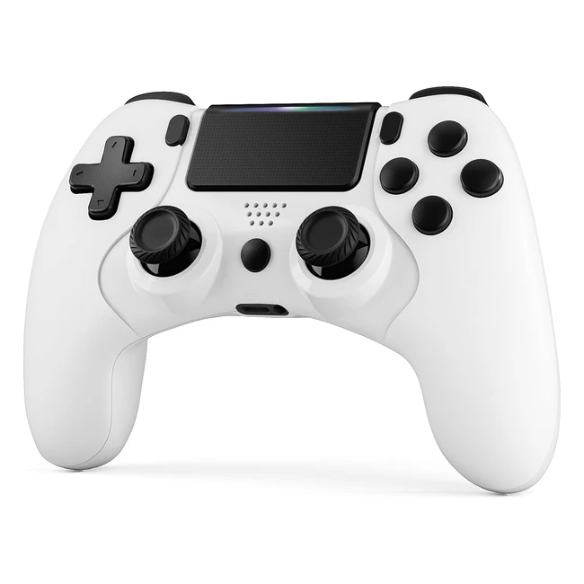 Chereeki Mando PS4 Inalámbrico P4 Slim Pro Doble Vibración Giroscopio Turbo