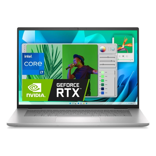 Dell Inspiron 16 Plus 7630 Laptop - Intel Core i7-13700H - 16 Zoll 1610 25K Display - 16GB RAM 512GB SSD - NVIDIA GeForce RTX 4050 6GB GDDR6