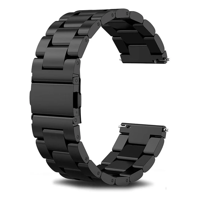 Correa Garmin Sundaree Venu 2 Plus Vvoactive 5 Vvomove 3 Forerunner 245 645 Music 20mm Negro Hombre