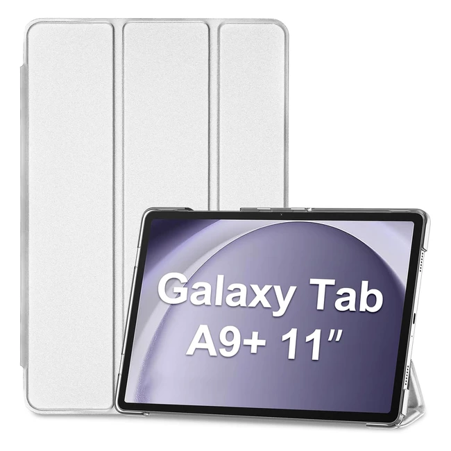 Custodia ProCase Samsung Galaxy Tab A9 11 2023 SMX210X215X216X218 Ultra Sottile Argento