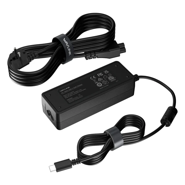 Caricatore universale USB-C 100W per laptop MacBook Pro/Air Dell HP Samsung Asus Huawei Matebook Xiaomi Air Lenovo Thinkpad Acer