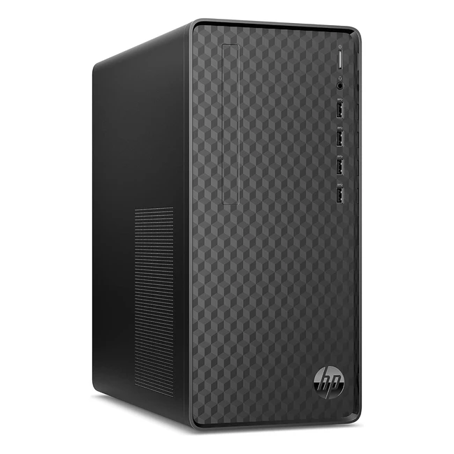 HP Desktop PC Intel Core i3-13100 8GB DDR4 RAM 512GB SSD Windows 11 Home Schwarz