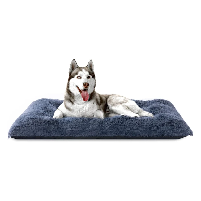 Yojogee XL Calming Dog Bed 105x70x7cm Anti Anxiety Plush Mattress