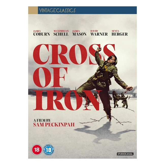 Vintage Classics DVD Cross of Iron - Ref. #1234 - War Drama Film