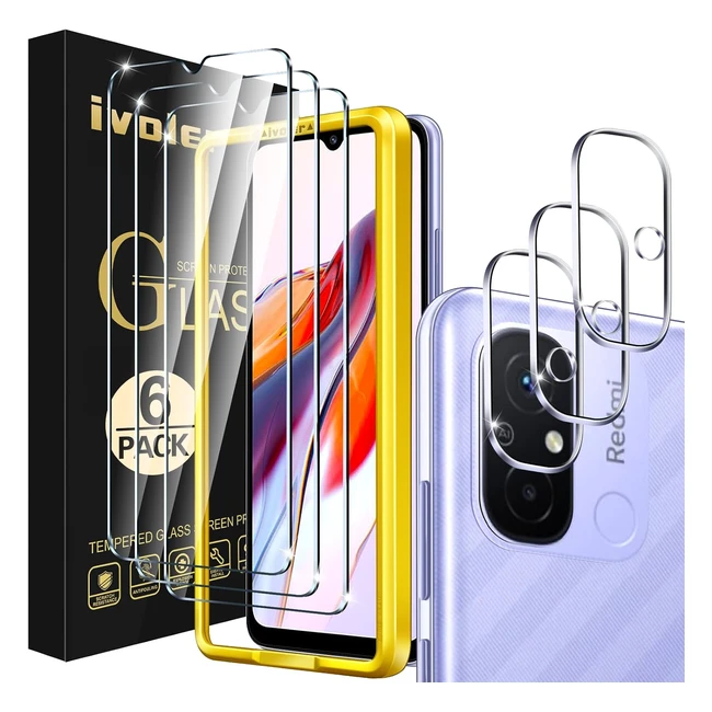 Pellicola Vetro Temperato Xiaomi Redmi 12c - Protezione Anti Graffio HD