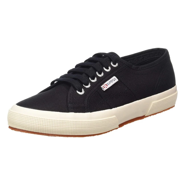 Superga 2750COTU Classic Zapatillas Unisex Adulto Negro Black 999 - Talla 41 EU - Envío Gratis
