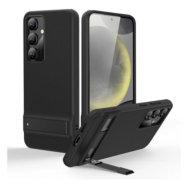 Funda ESR para Samsung Galaxy S24 - Protección Militar - Soporte Kickstand - Serie Boost Transparente