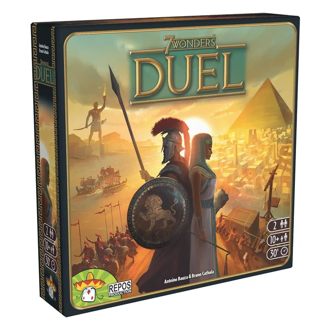 Asmodee 7 Wonders Duel Core Game - Strategie Spiel - DE