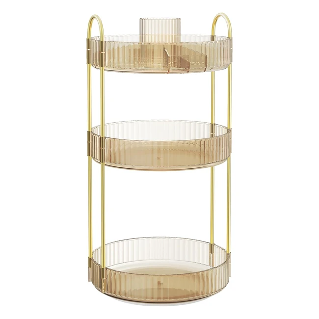 Organizador de Cosméticos Giratorio 3 Niveles Separable - Songmics JKA011A01