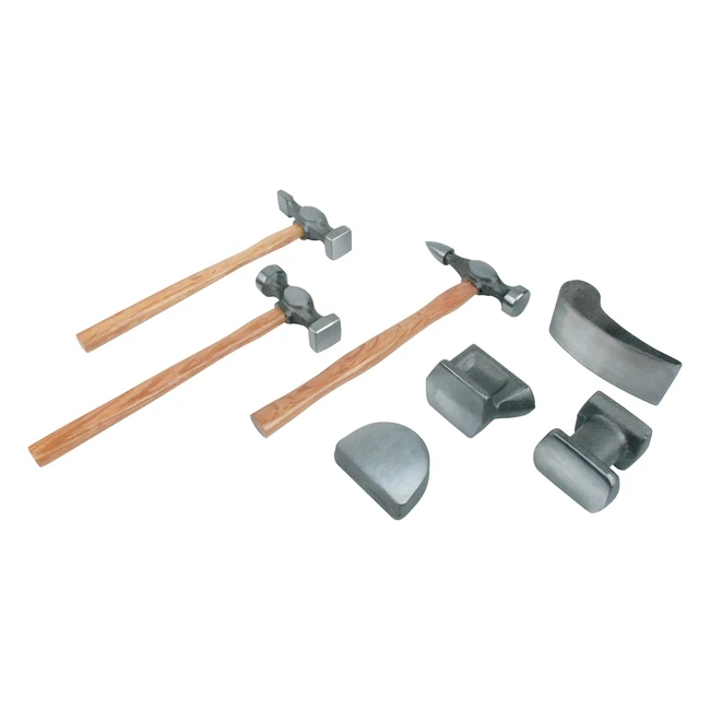 Mannesmann M20700 - Juego de Desabollado 7 Piezas Acero Forjado