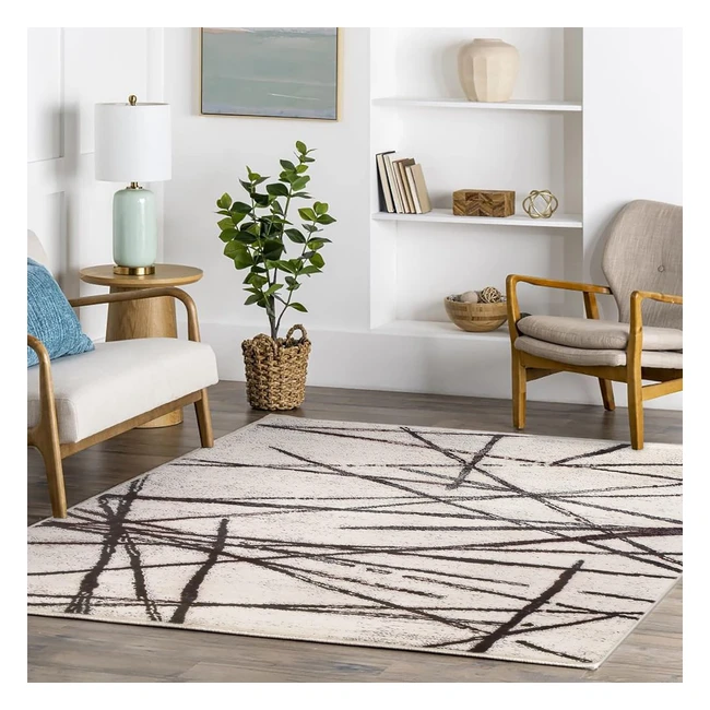 Tappeto Bohemia Vintage Beige 120x160 cm - Morbido e Resistente - Cashmere Imitazione