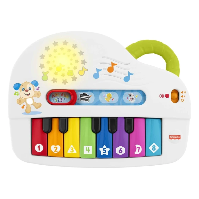 Pianoforte Giocattolo Fisher-Price Ridi & Impara HHX13 - Educativo 6 Mesi