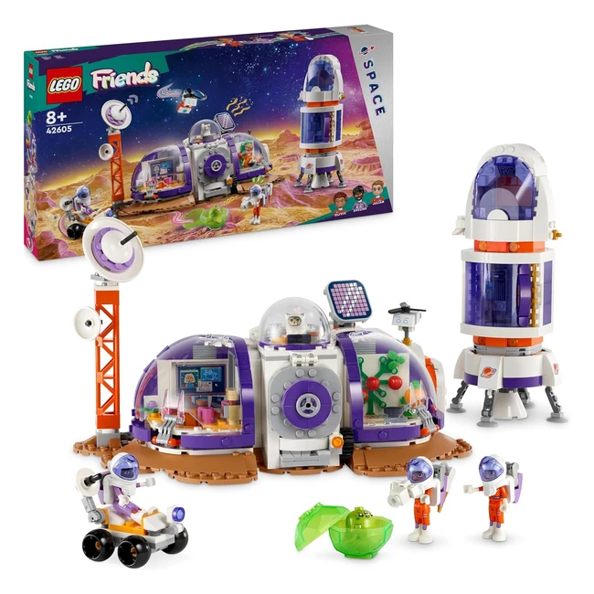 LEGO Friends Base Espacial de Marte y Cohete de Juguete 42605