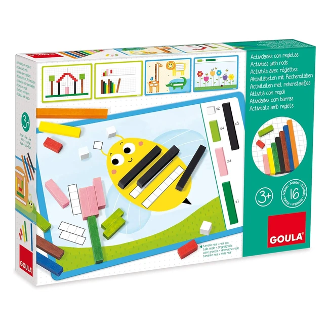 Goula Educativi Multicolore 453157 - Completa 16 Attività