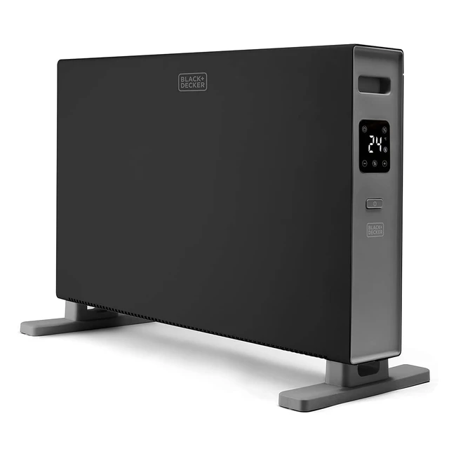 Radiateur lectrique Black+Decker BXCSH2001E 2000W 2 puissances chauffage minuterie jusqu 20m2