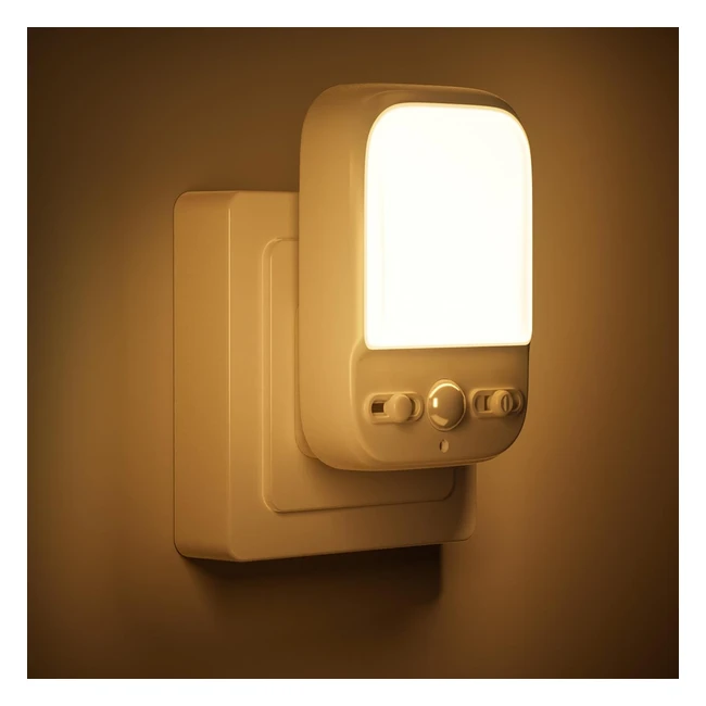 Yooshine Luce Notturna Dimmerabile con Sensore di Movimento - S60 S - LED per Bambini