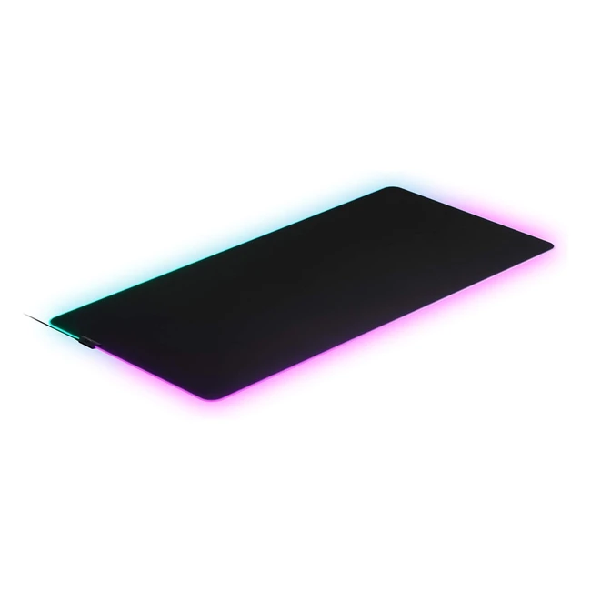 Tapis de souris SteelSeries QcK Prism 3XL - RVB 2 zones - Taille 1220mm x 590mm x 2mm