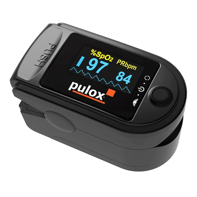 Oxymètre de pouls Pulox PO200 - Mesure fiable et indolore de la saturation en oxygène
