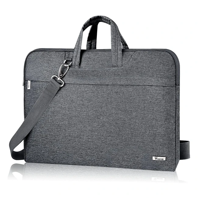 Voova Laptop Bag 13-14 inch Waterproof Sleeve Cover for MacBook Air Pro Surface Grey