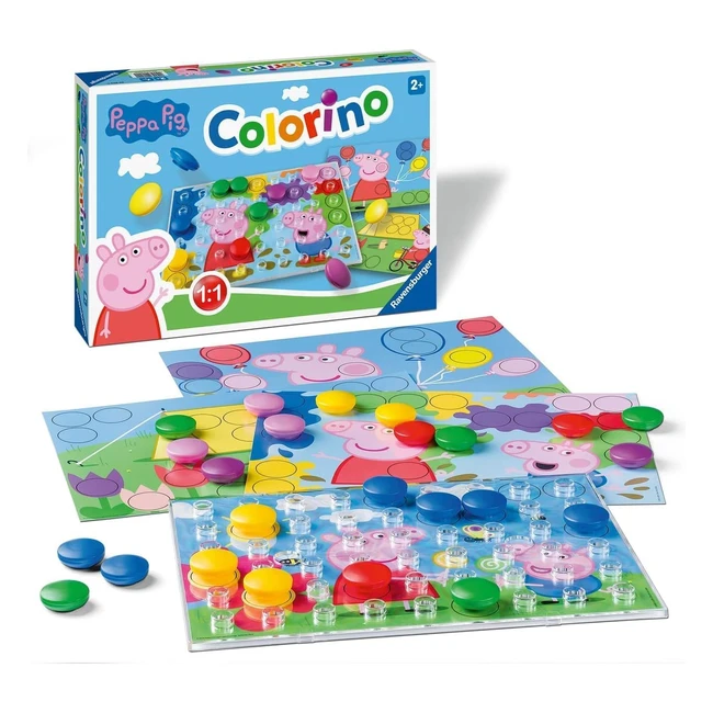 Colorino Peppa Pig Juego de Colores 20892 - Edad Recomendada 2