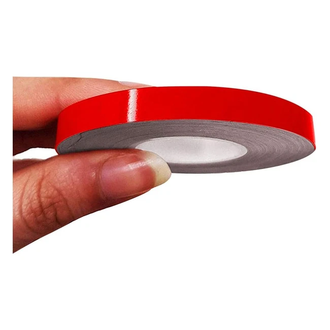 Tiras Adhesivas Coche 4R Quattroerreit 10481 Rojo 7mm x 10m