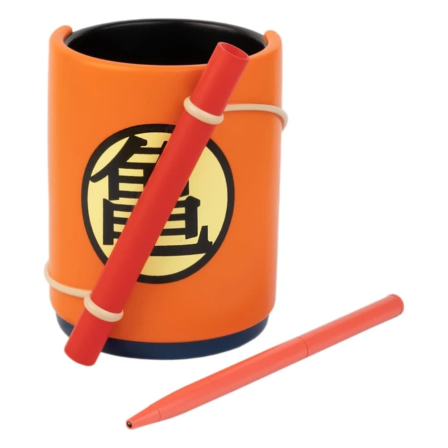 Lapicero Dragon Ball Goku - Producto Oficial - Ideal para Escritorio