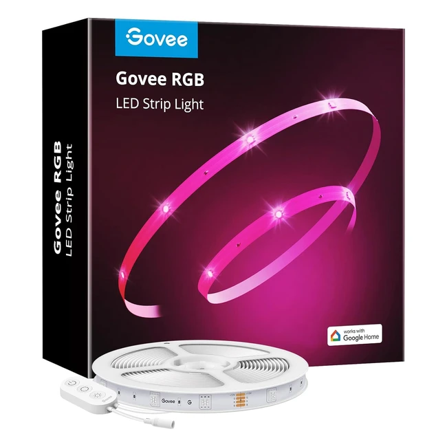Rubans LED Govee 10m Bandes WiFi RGB Contrôle Vocal Alexa Google Assistant