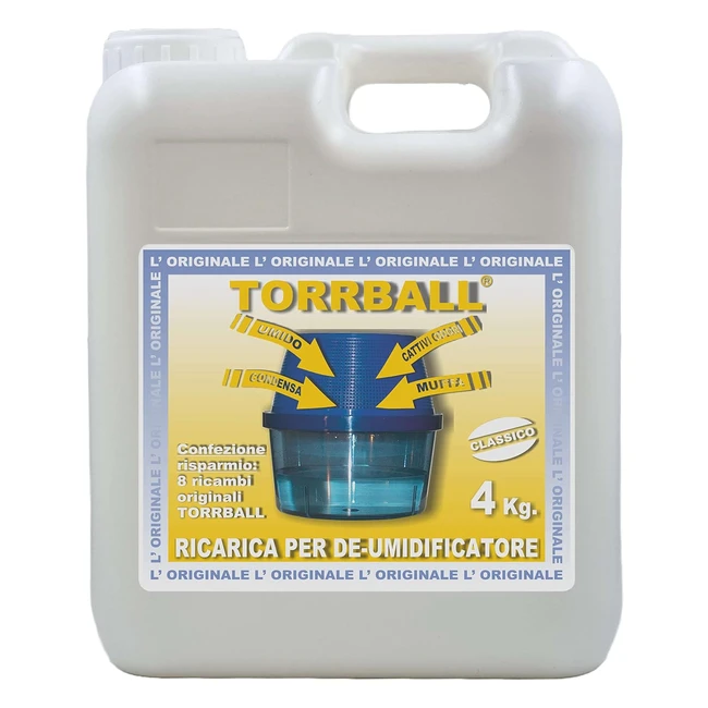Ricarica Deumidificatore Euromeci Torrball 4000g - Qualità Superiore