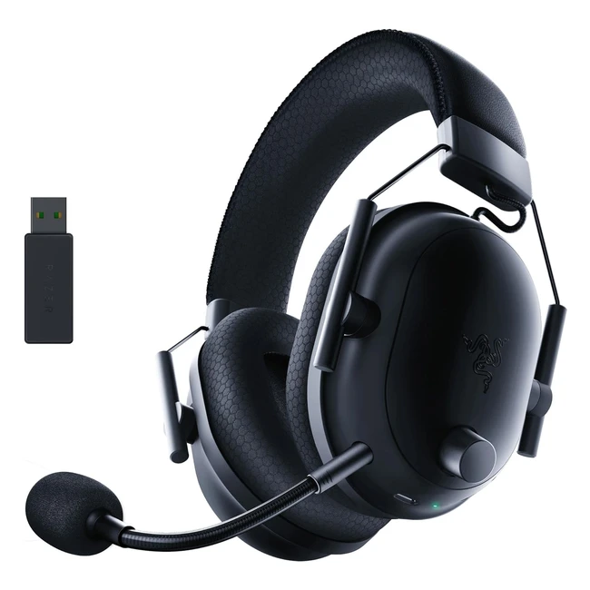 Razer BlackShark V2 Pro 2023 Wireless Esports Headset HyperClear Mic Triforce Titanium