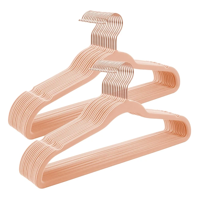 Songmics Set of 30 Velvet Hangers CRF026P30 - Space-Saving, High Load Capacity, 360 Swivel Hooks