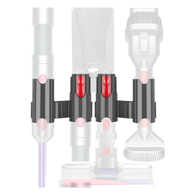 Confezione 2 Porta Accessori Dyson V15 V11 V10 V8 V7 Outsize - Design Sfalsato