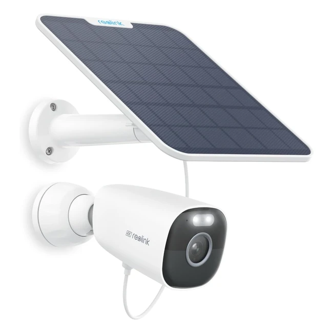 Cámara Vigilancia Reolink 4K 8MP Exterior con Batería y Audio Bidireccional