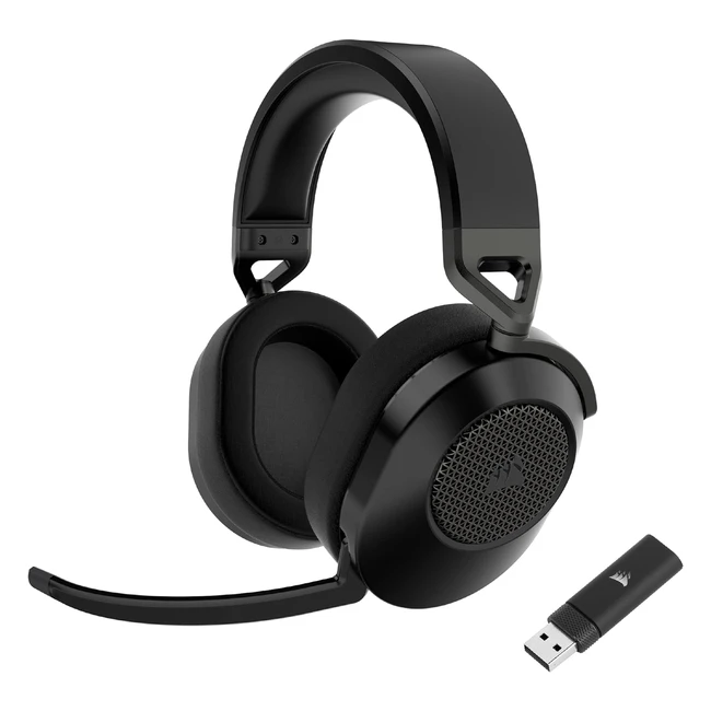 Corsair HS65 Cuffie Wireless Gaming Bluetooth Dolby 7.1 Microfono Omnidirezionale