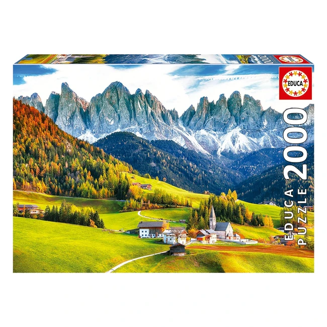 Puzzle 2000 piezas adultos Otoo Dolomitas 19566 - Estimula mente y creatividad