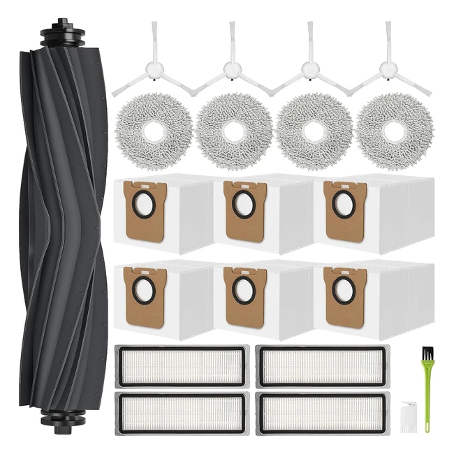 Kit Accessoires Dreame L10S Ultra L10 Ultra - 21 Pièces - Sac Poussière Filtres Brosses Serpillières