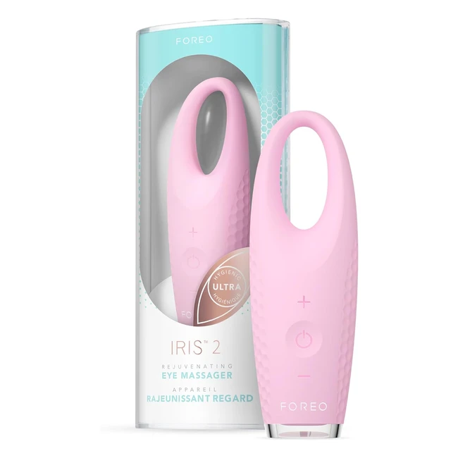 Foreo Iris 2 - Appareil de massage yeux anti-âge - Élimine cernes, poches et rides - Silicone ultrahygiénique