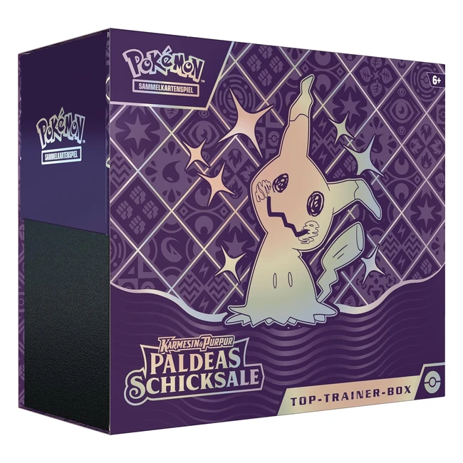 Caja Entrenador Top Pokémon Carmesí y Púrpura Paldeas Destinos Multicolor 29045806 - ¡Colecciónate!