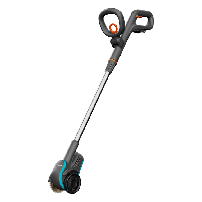 GARDENA EasyWeed Akku-Fugenbürste 180018V P4A Set - Effizient und kraftvoll