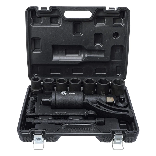 Juego Multiplicador de Par BGS DIY 1231 - Entrada 25 mm - 3200 Nm