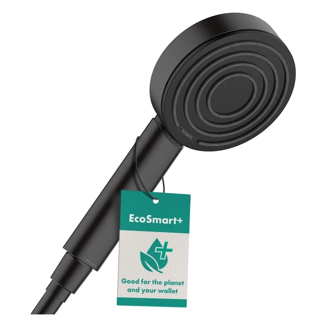 Hansgrohe Pulsify S Duschkopf Wassersparender Duschkopf 1 Strahlart Antikalkfunktion Matt Schwarz