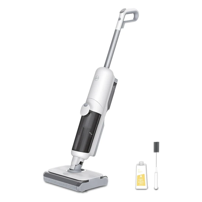 Hoover Nass- und Trockensauger kabellos mit 2 Rädern für Hartböden i 2in1 Nasssauger Staubsauger Mop i Intelligente Schmutzerkennung Selbstreinigungsfunktion Flexibilität dank