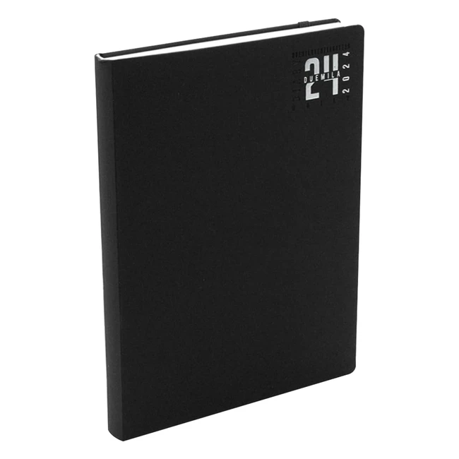 Agenda Giornaliera 2024 15x21cm Copertina Rigida Multi-Colore To Do List e Obiettivi